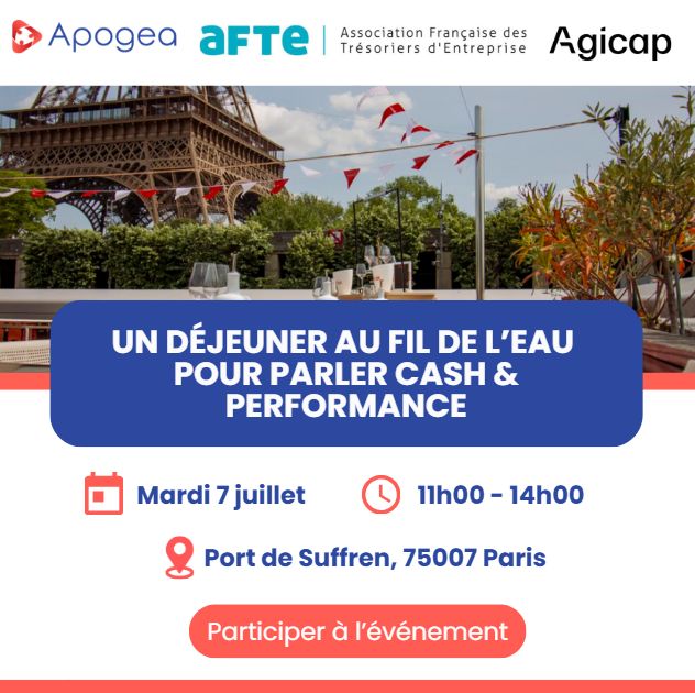 Un déjeuner au fil de l'eau pour parler cash & performance