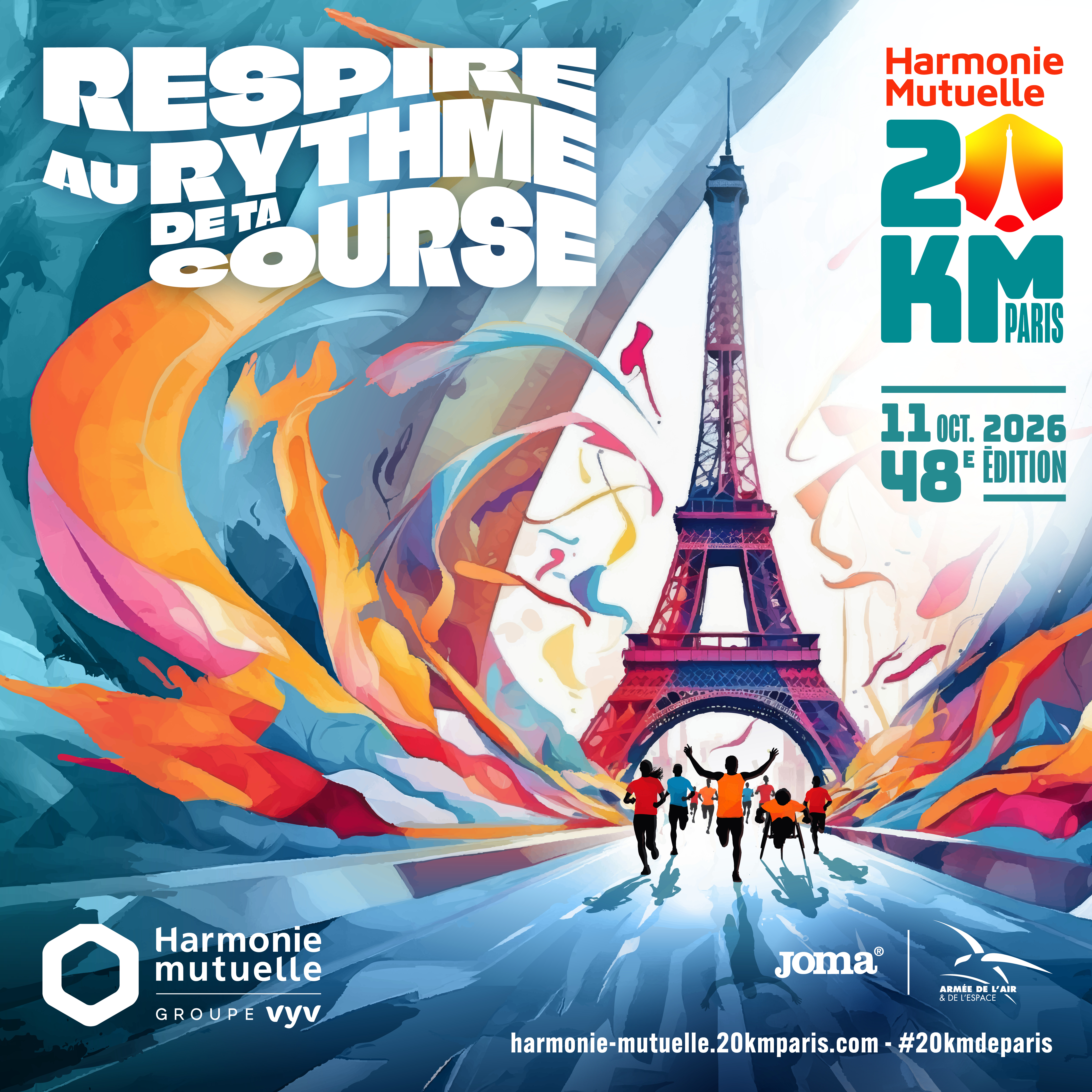 20 km Harmonie Mutuelle – Courez avec l’AFTE x Natixis Investment Managers