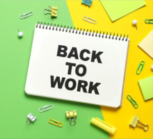 Back to work