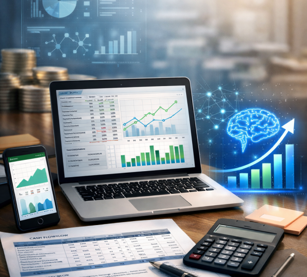 Construire un prévisionnel de trésorerie avec Excel et l'IA