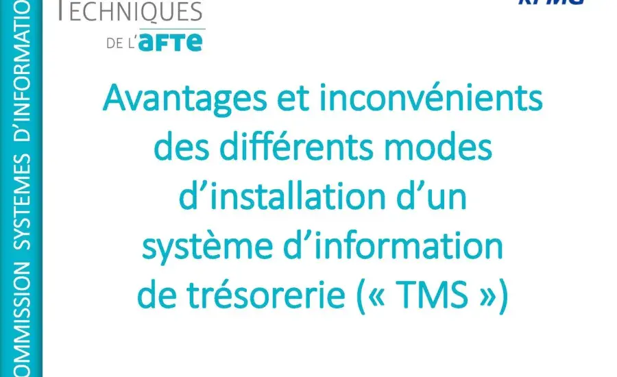 Fiche technique sur les modes d'installation d’un TMS