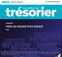 Lettre du trésorier novembre 2022