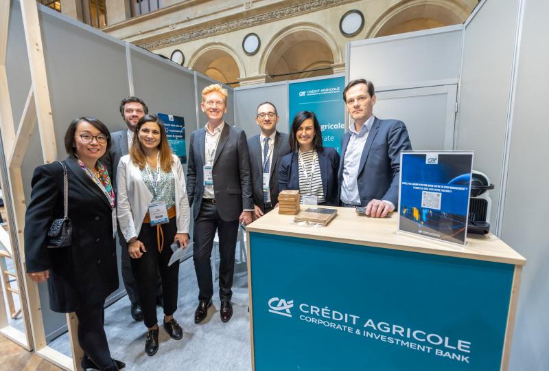 Stand Crédit Agricole CIB 2022