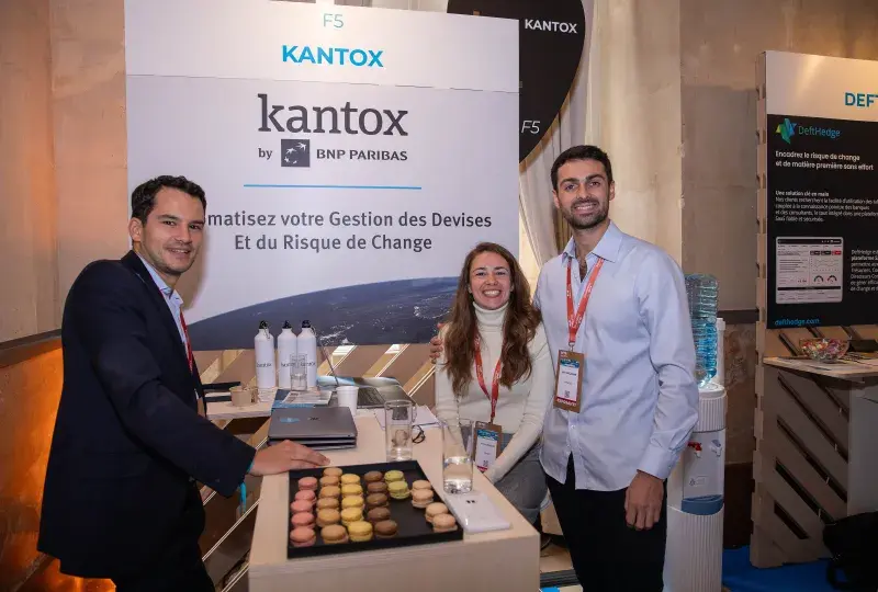 Stand partenaire Kantox 2023 Stand partenaire Kantox 2023