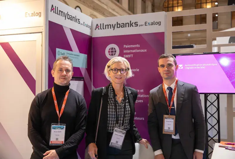 Stand Argent Allmybanks by Exalog 2023 Stand Argent Allmybanks by Exalog 2023