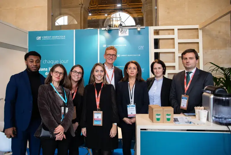 Stand partenaire Crédit Agricole CIB 2023 Stand partenaire Crédit Agricole CIB 2023